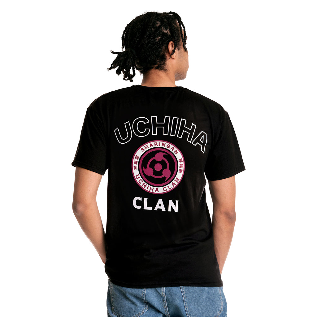 Image produit Naruto - T-shirt du clan Uchiha noir