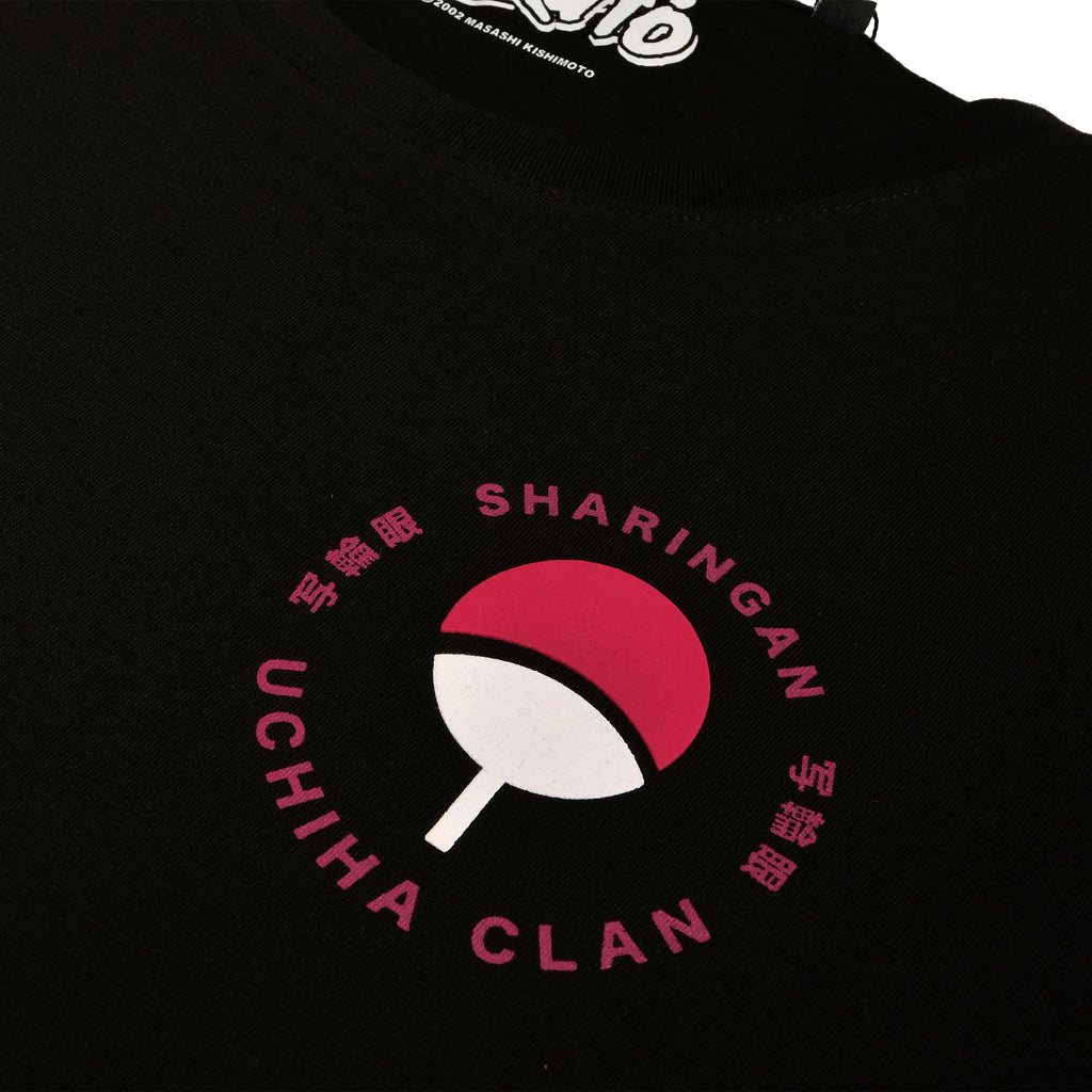 Image produit Naruto - T-shirt du clan Uchiha noir