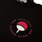 Image produit Naruto - T-shirt du clan Uchiha noir