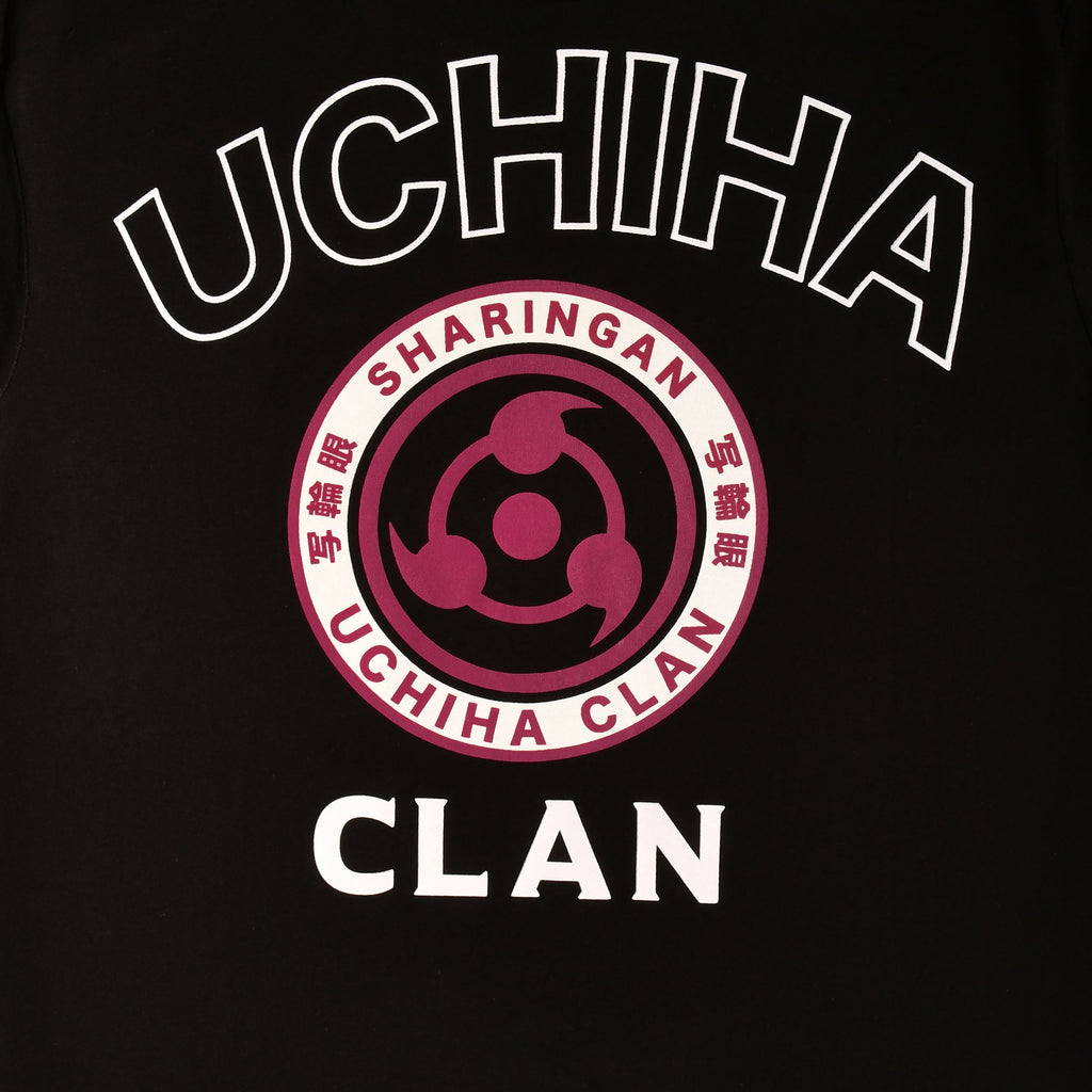 Image produit Naruto - T-shirt du clan Uchiha noir