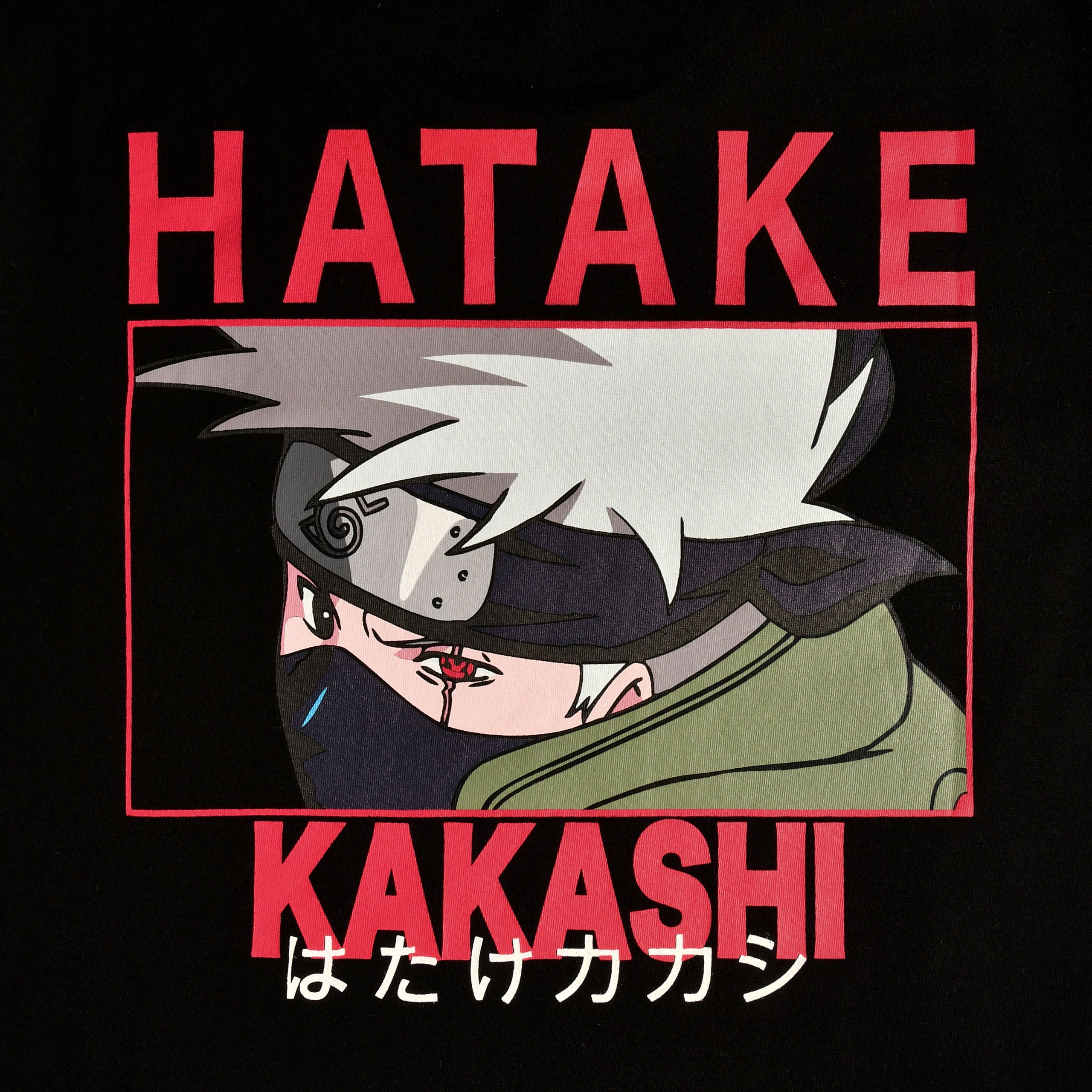 Image produit Naruto - Kakashi Hatake Poster T-Shirt Noir