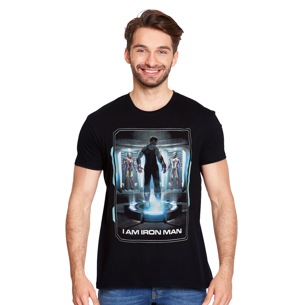 Image produit Iron Man - I Am Iron Man t-shirt noir