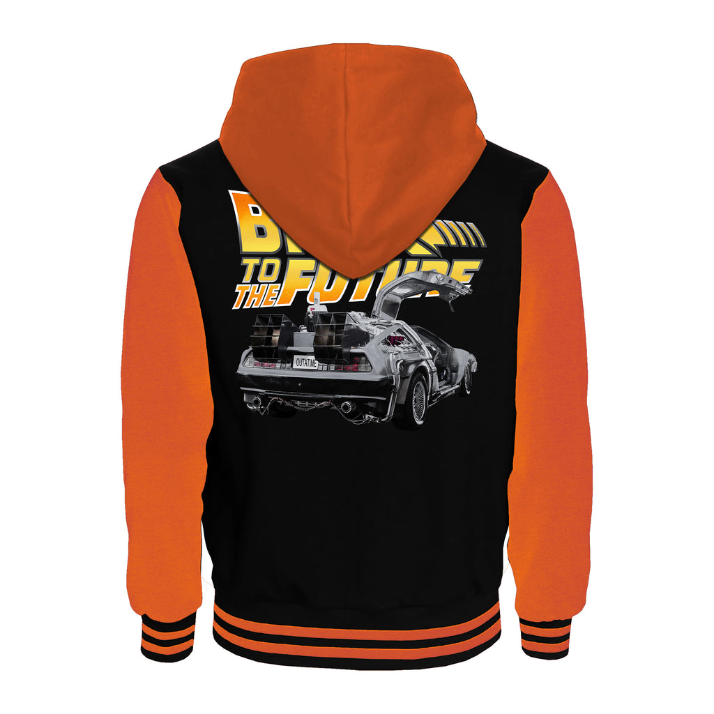 Image produit Retour vers le Futur - Sweat à capuche DeLorean