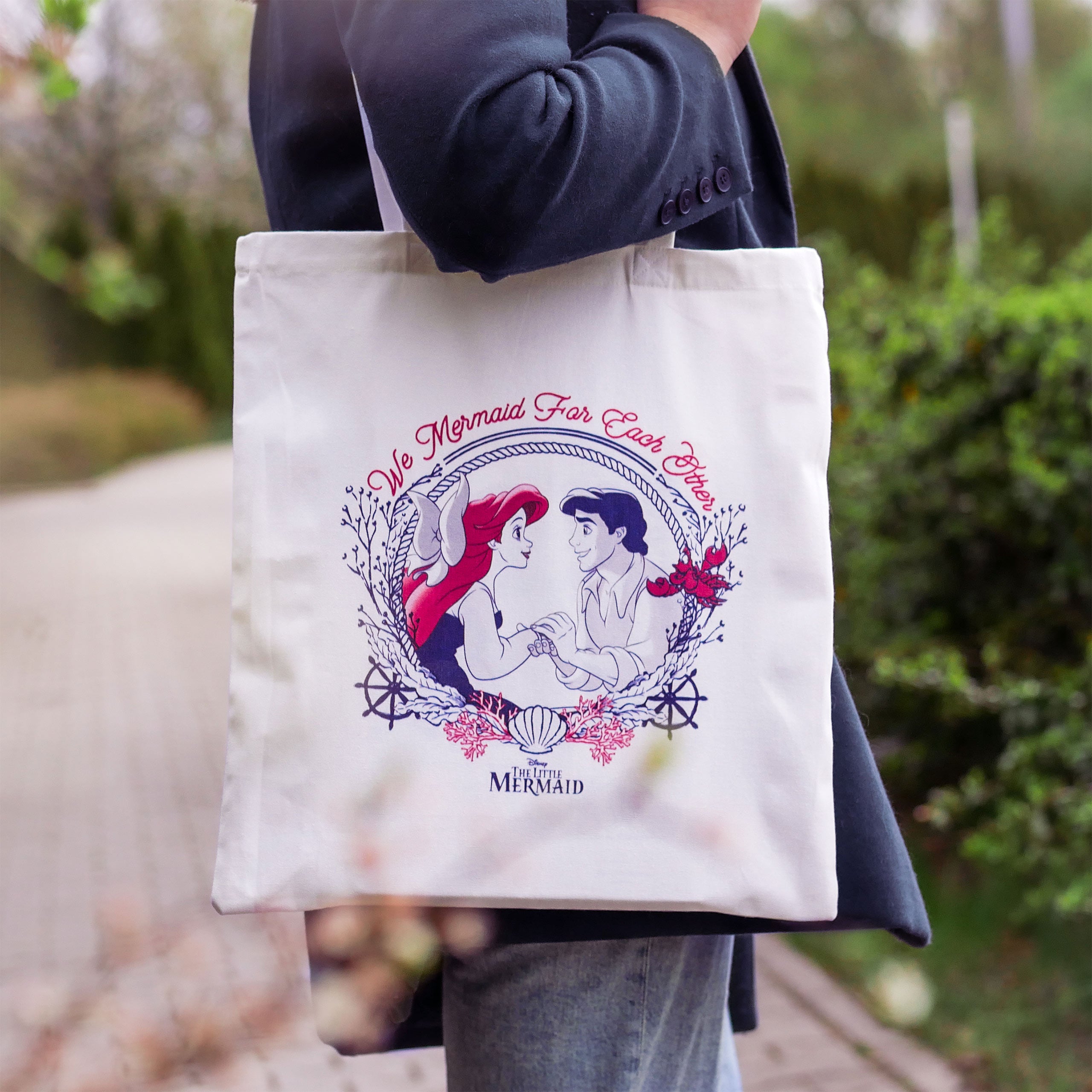 Image produit Ariel - Nous sirène pour l'autre sac en toile blanc