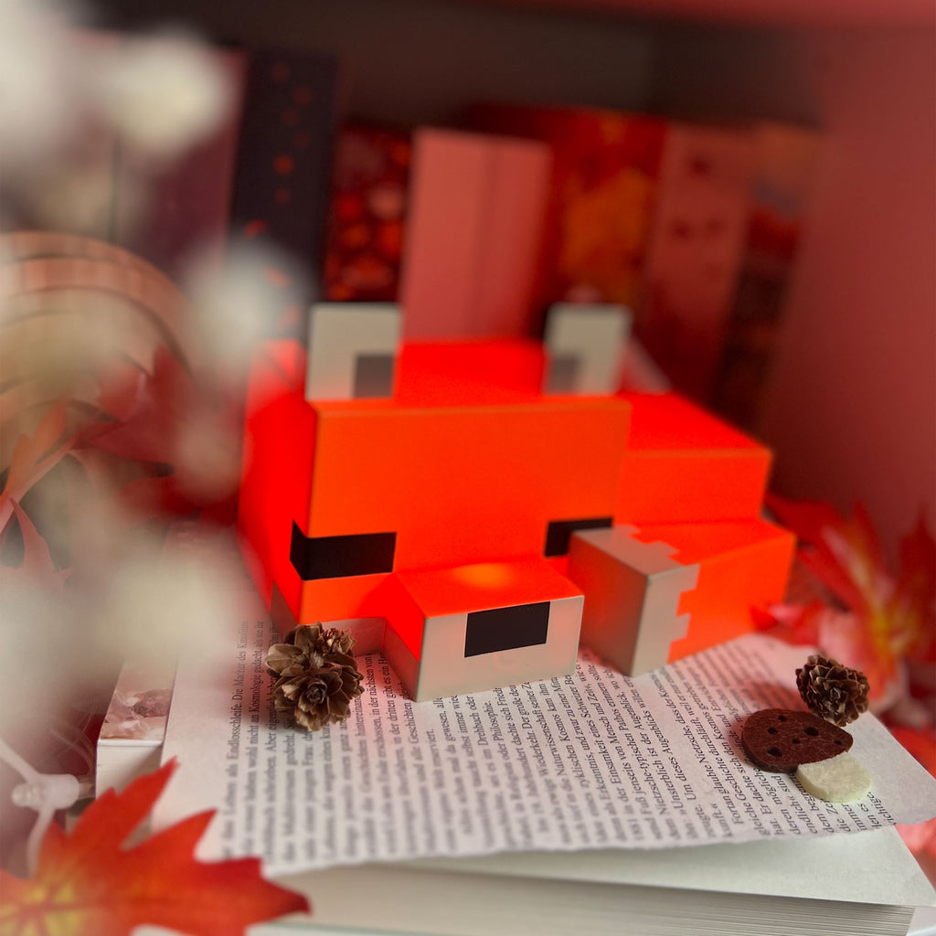 Image produit Minecraft - Lampe de Table Fox 3D