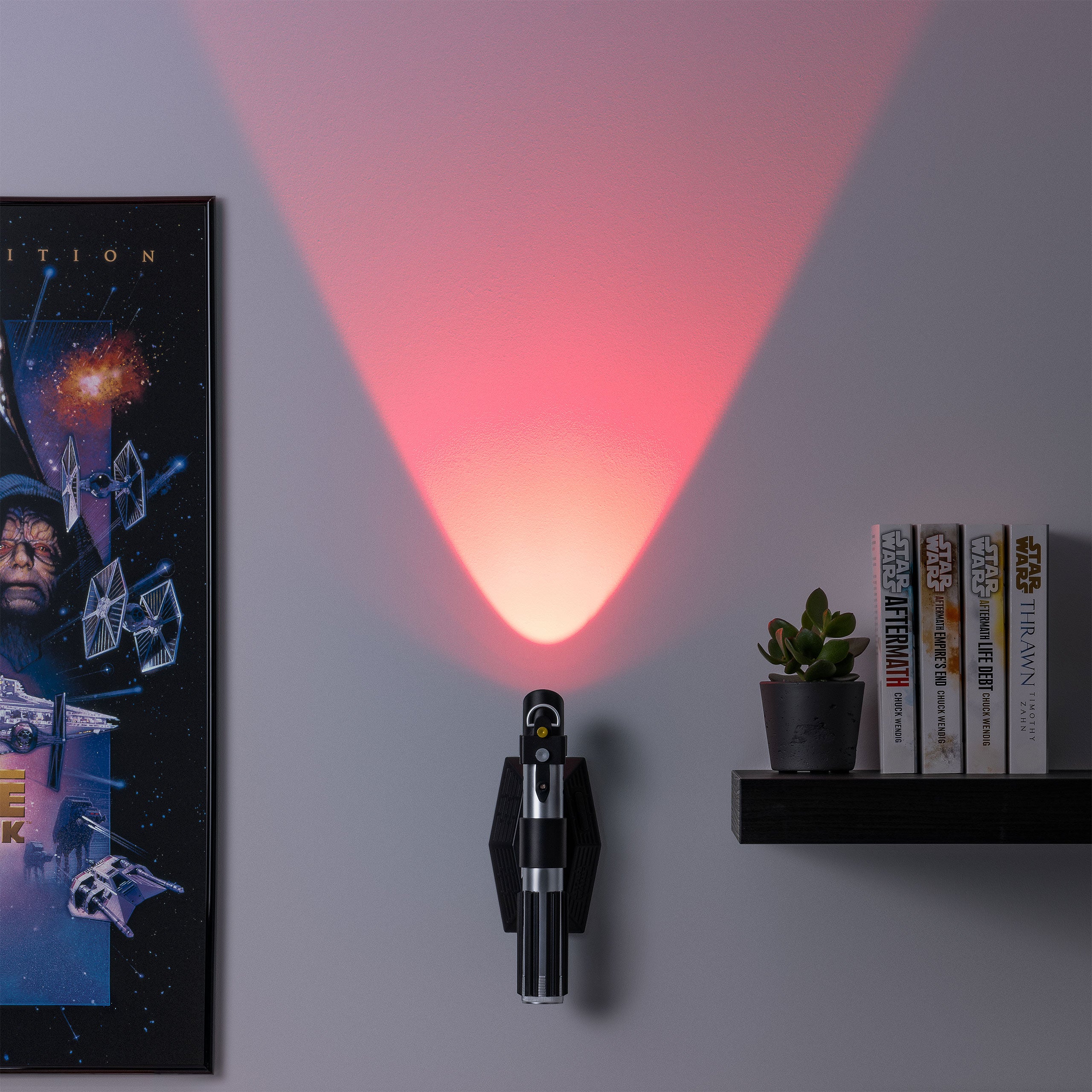 Image produit Star Wars - Lampe murale LED Sabre laser avec son