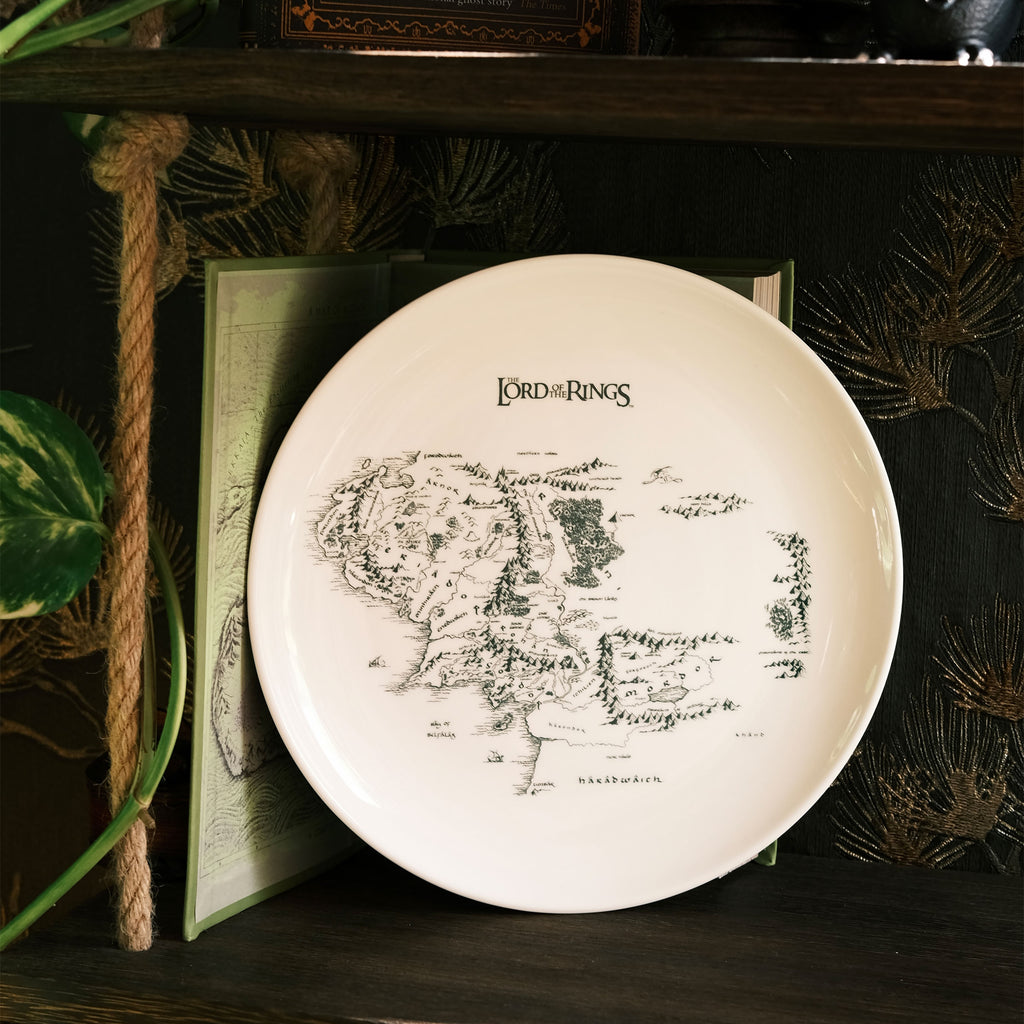 Image produit Seigneur des Anneaux - Assiette Carte de la Terre du Milieu