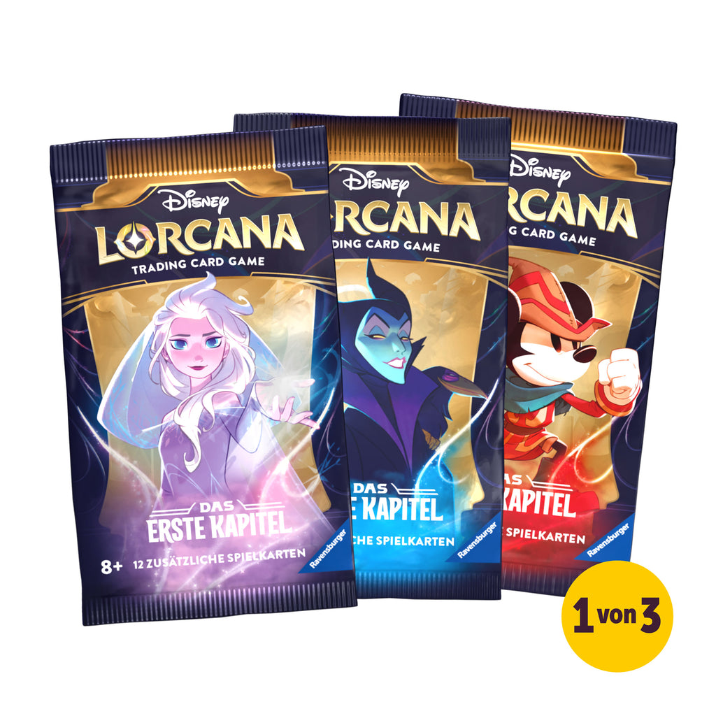 Image produit Disney Lorcana Booster - Le Premier Chapitre Jeu de Cartes à Collectionner