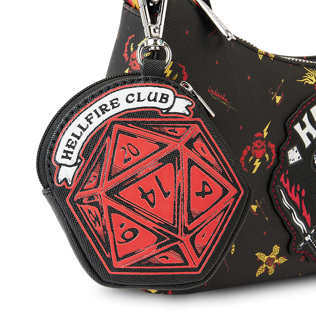 Image produit Sac à bandoulière Hellfire Club Glow in the Dark - Stranger Things