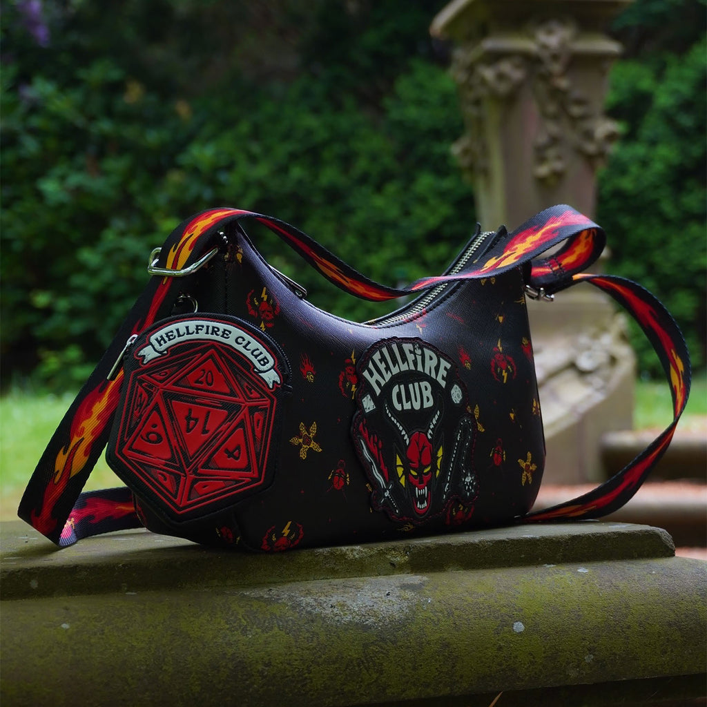 Image produit Sac à bandoulière Hellfire Club Glow in the Dark - Stranger Things