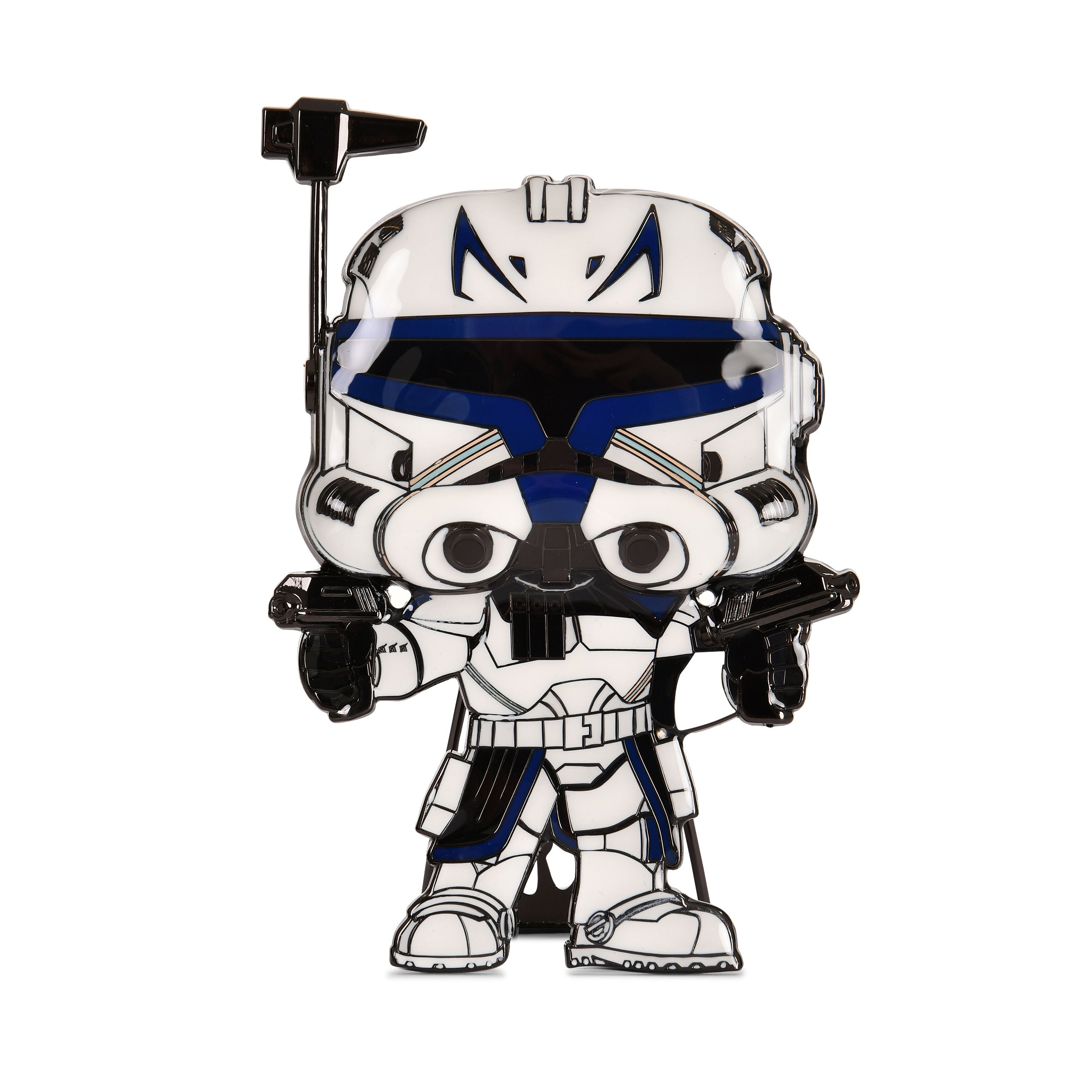 Image produit Star Wars The Clone Wars - Captain Rex Glow in the Dark Funko Pop Pin 10 cm