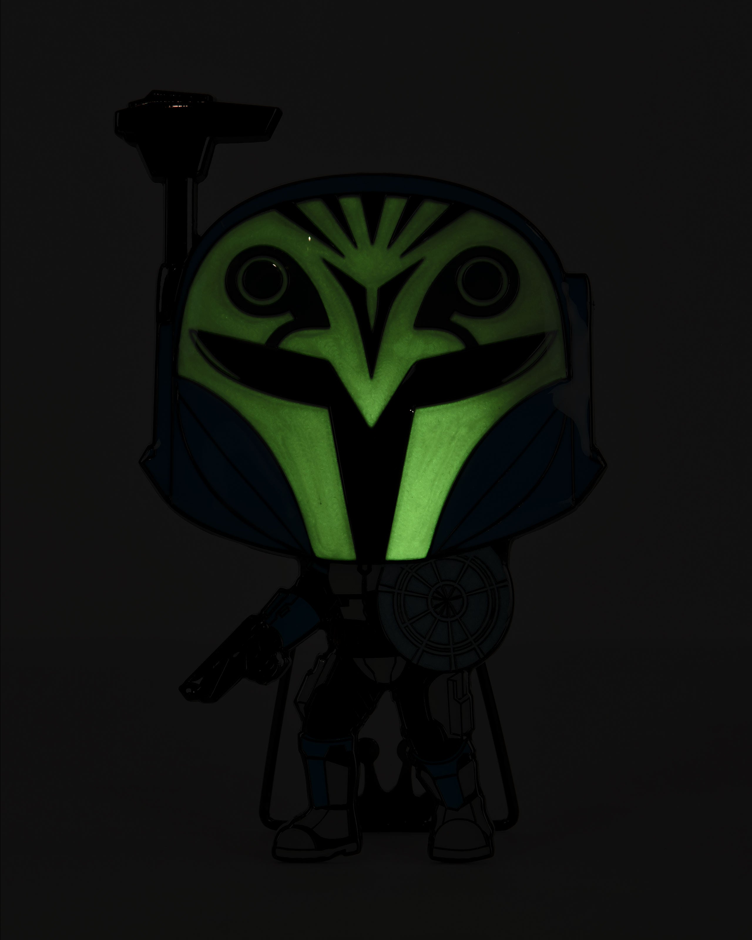 Image produit Star Wars The Clone Wars - Bo-Katan Glow in the Dark Funko Pop Pin 10 cm