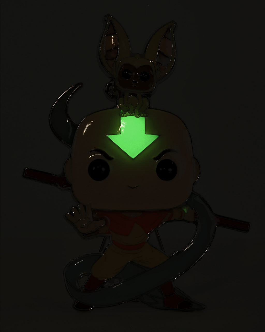 Image produit Avatar- Aang Glow in the Dark Funko Pop Pin 11 cm
