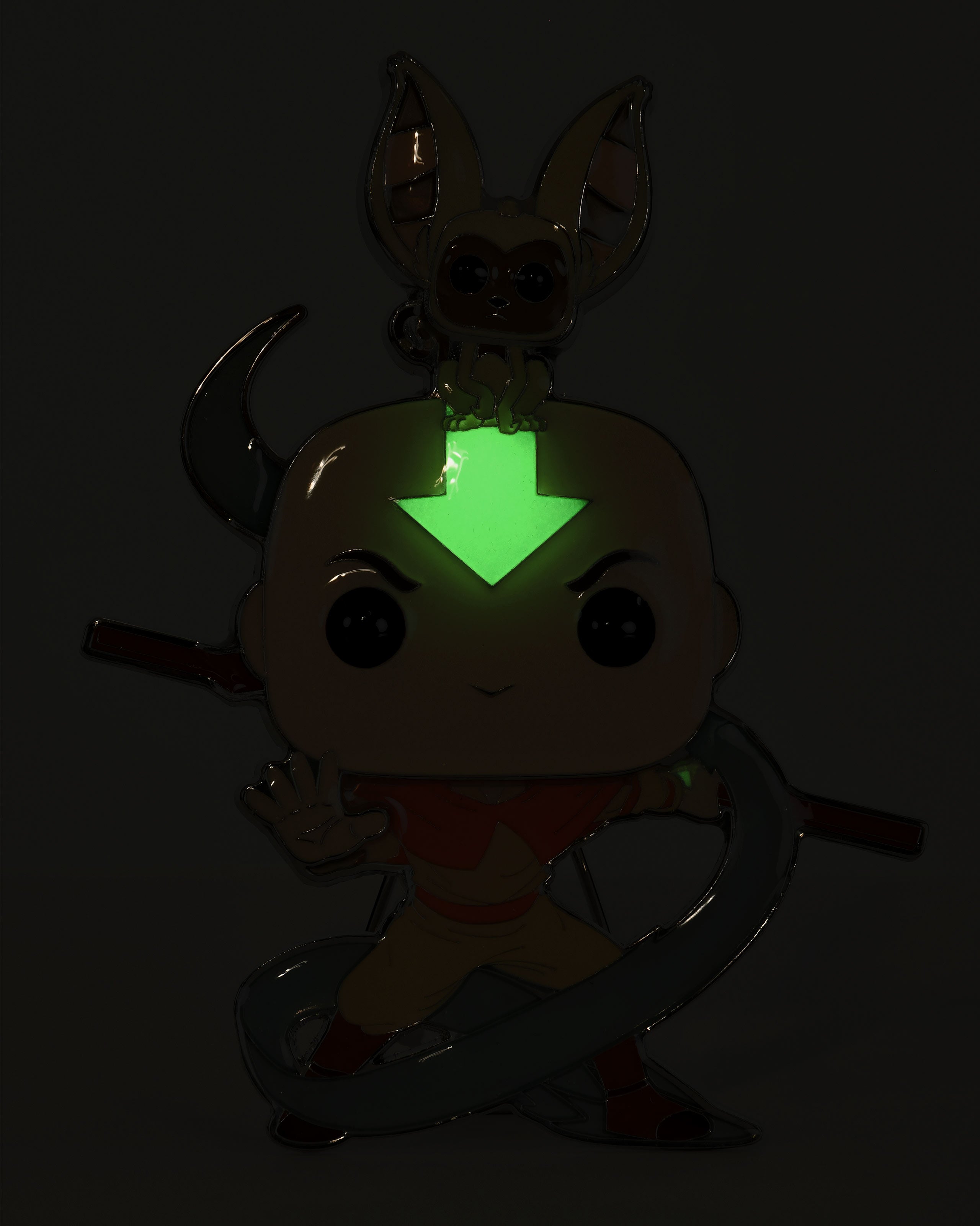 Image produit Avatar- Aang Glow in the Dark Funko Pop Pin 11 cm