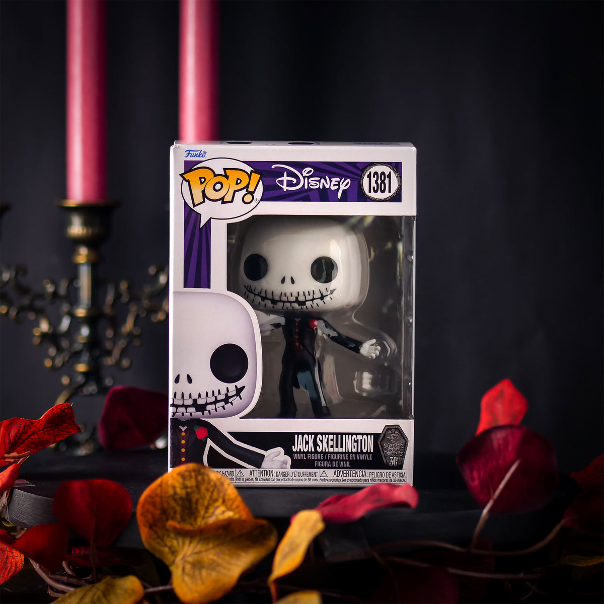 Image produit Figurine Funko Pop de Jack Skellington en tenue formelle - L'Étrange Noël de monsieur Jack
