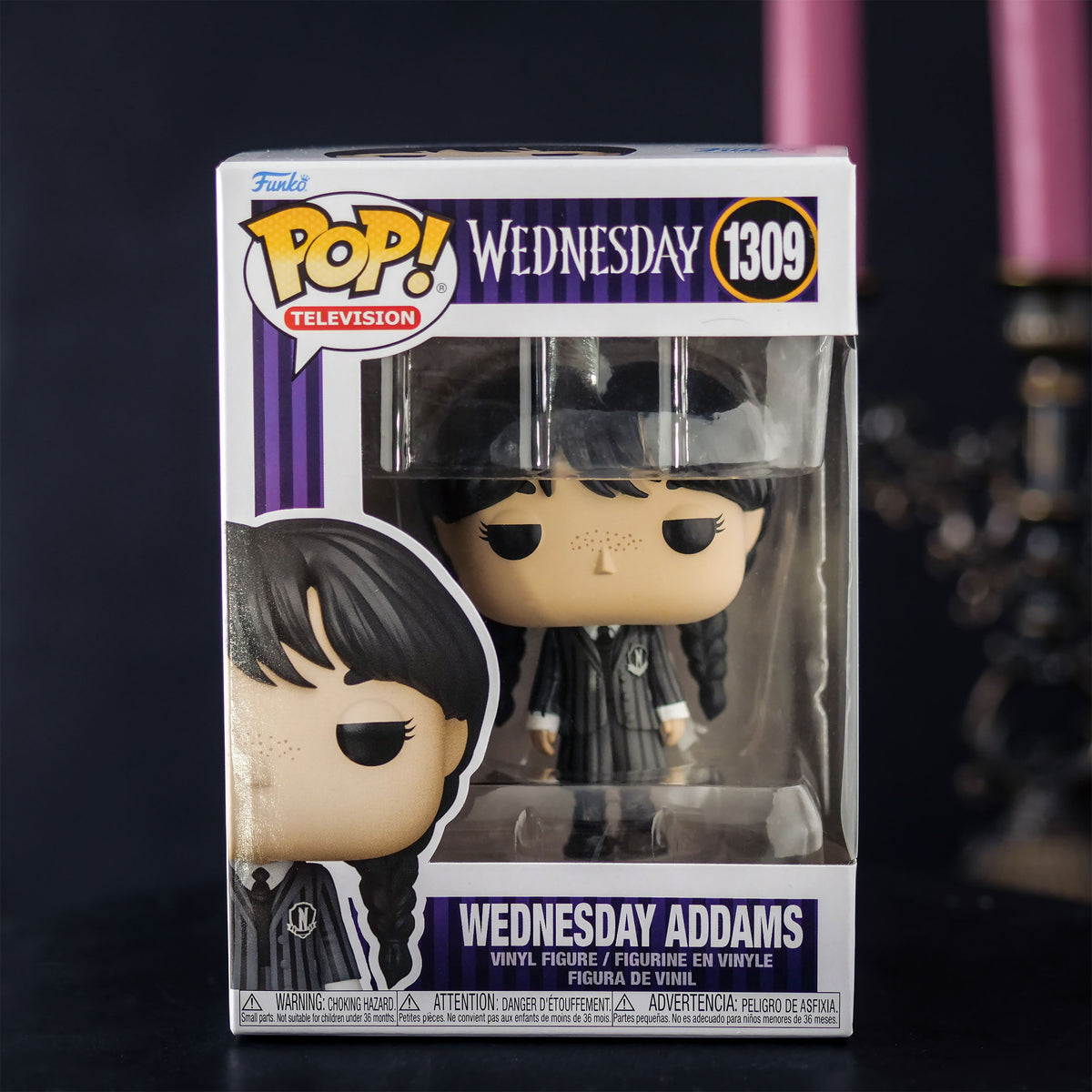 Image produit Mercredi - Figurine Funko Pop
