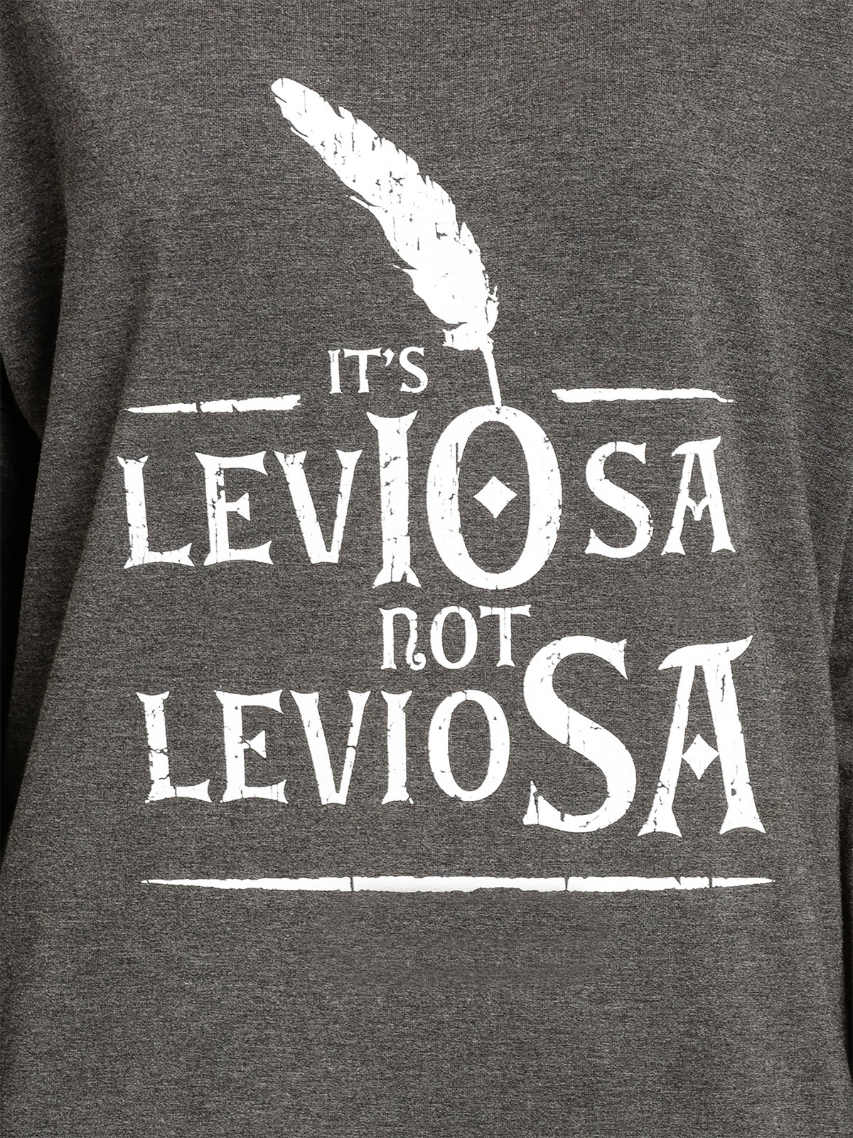Image produit Harry Potter - Leviosa Longsleeve Femme Gris