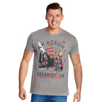 Image produit Naruto Shippuden - T-shirt gris de l'organisation Akatsuki