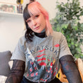 Image produit Naruto Shippuden - T-shirt gris de l'organisation Akatsuki