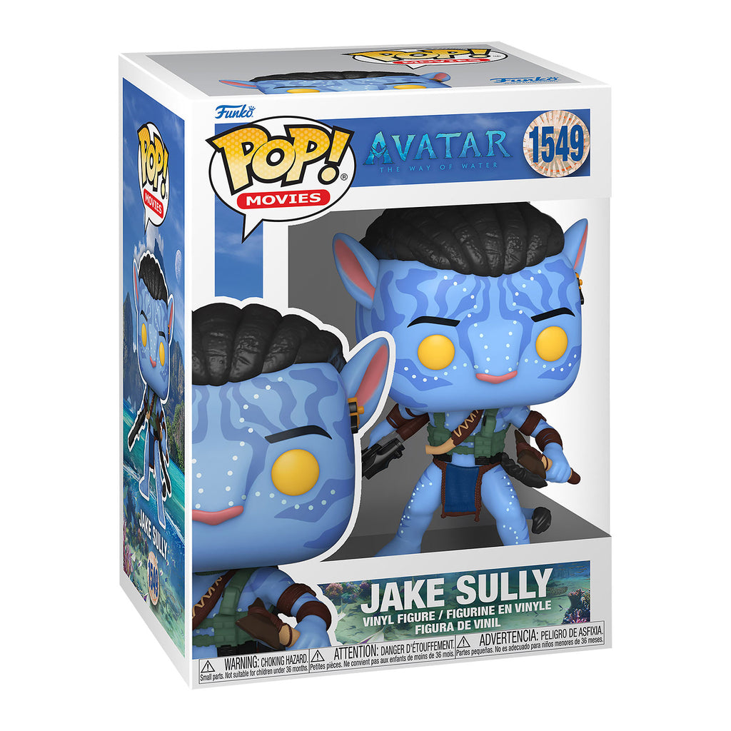 Image produit Avatar: Le Chemin de l'Eau - Jake Sully (Bataille) Figurine Funko Pop