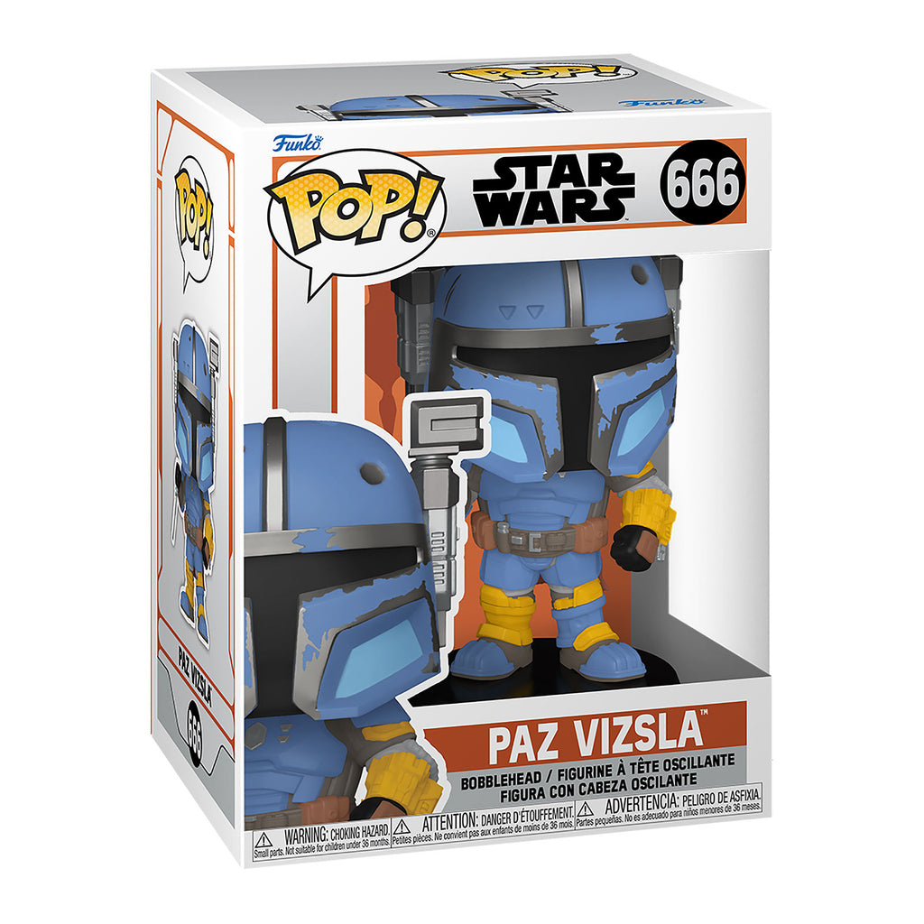 Image produit Figurine Bobblehead Funko Pop Paz Vizsla - Star Wars The Mandalorian