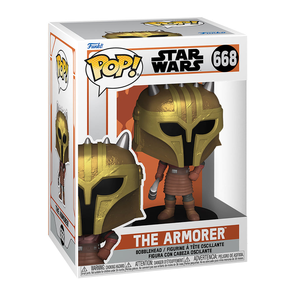 Image produit Figurine Bobblehead Funko Pop The Armorer - Star Wars The Mandalorian