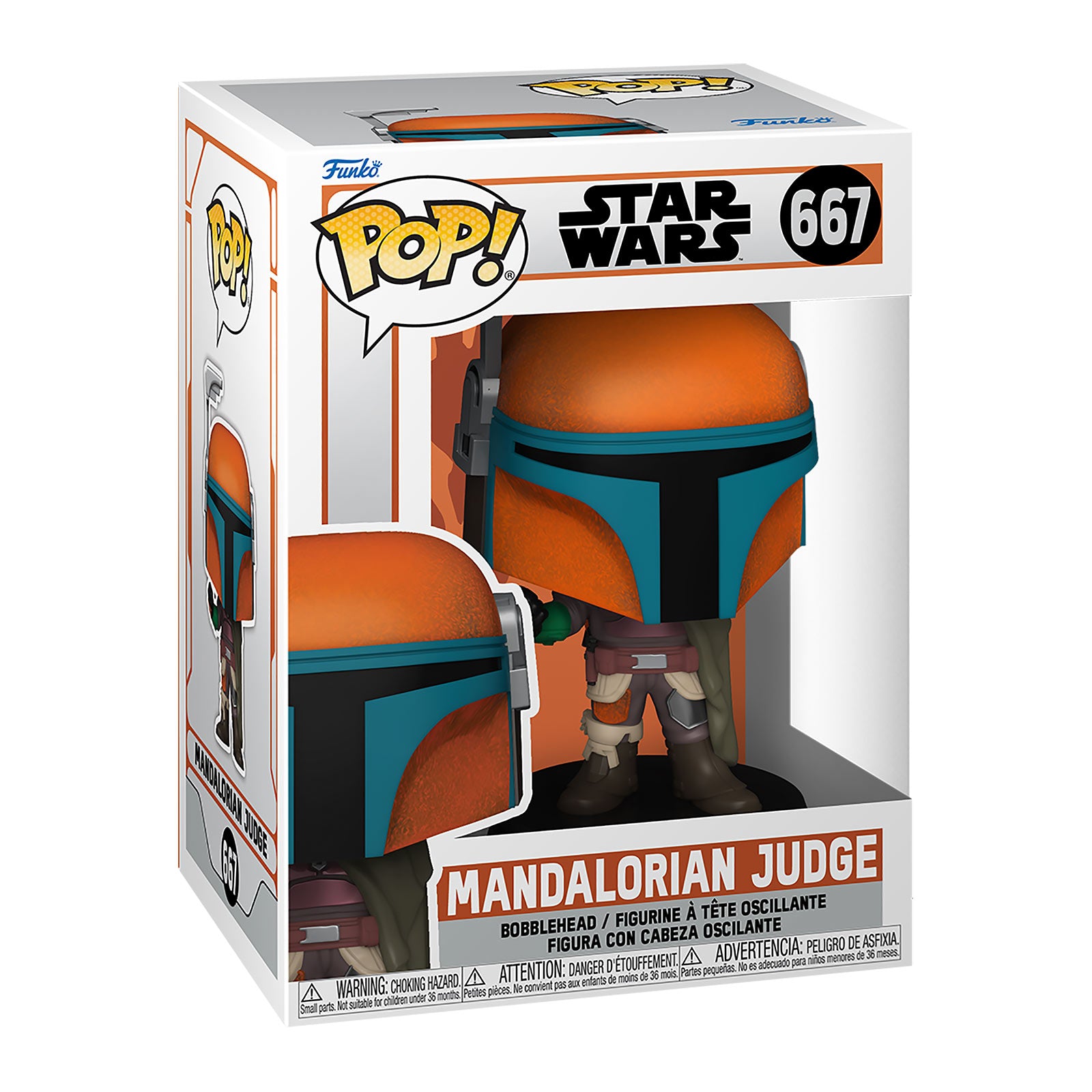 Image produit La figure Funko Pop à tête branlante The Judge - Star Wars The Mandalorian