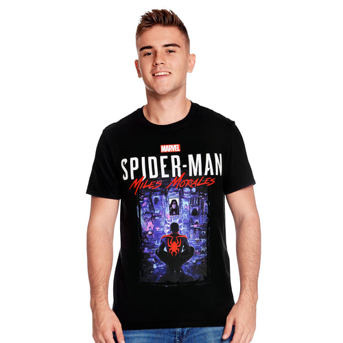 Image produit Spider-Man - T-shirt Miles Morales noir
