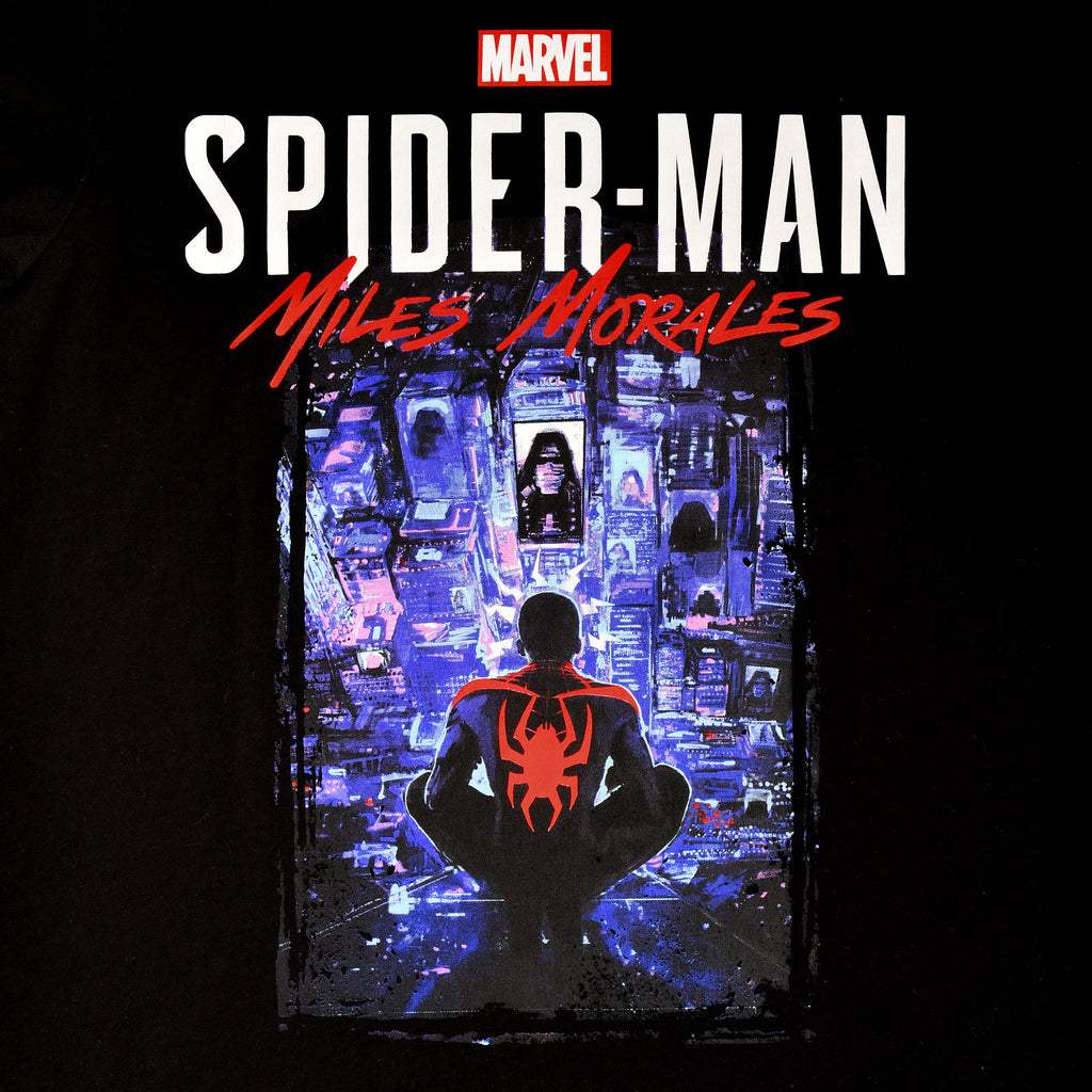 Image produit Spider-Man - T-shirt Miles Morales noir