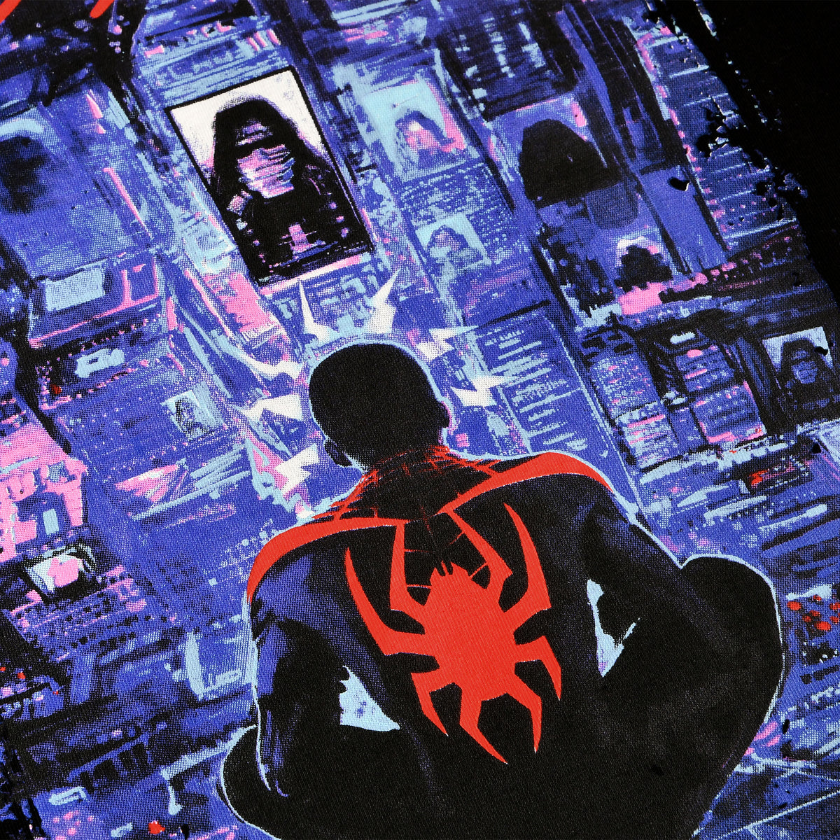 Image produit Spider-Man - T-shirt Miles Morales noir