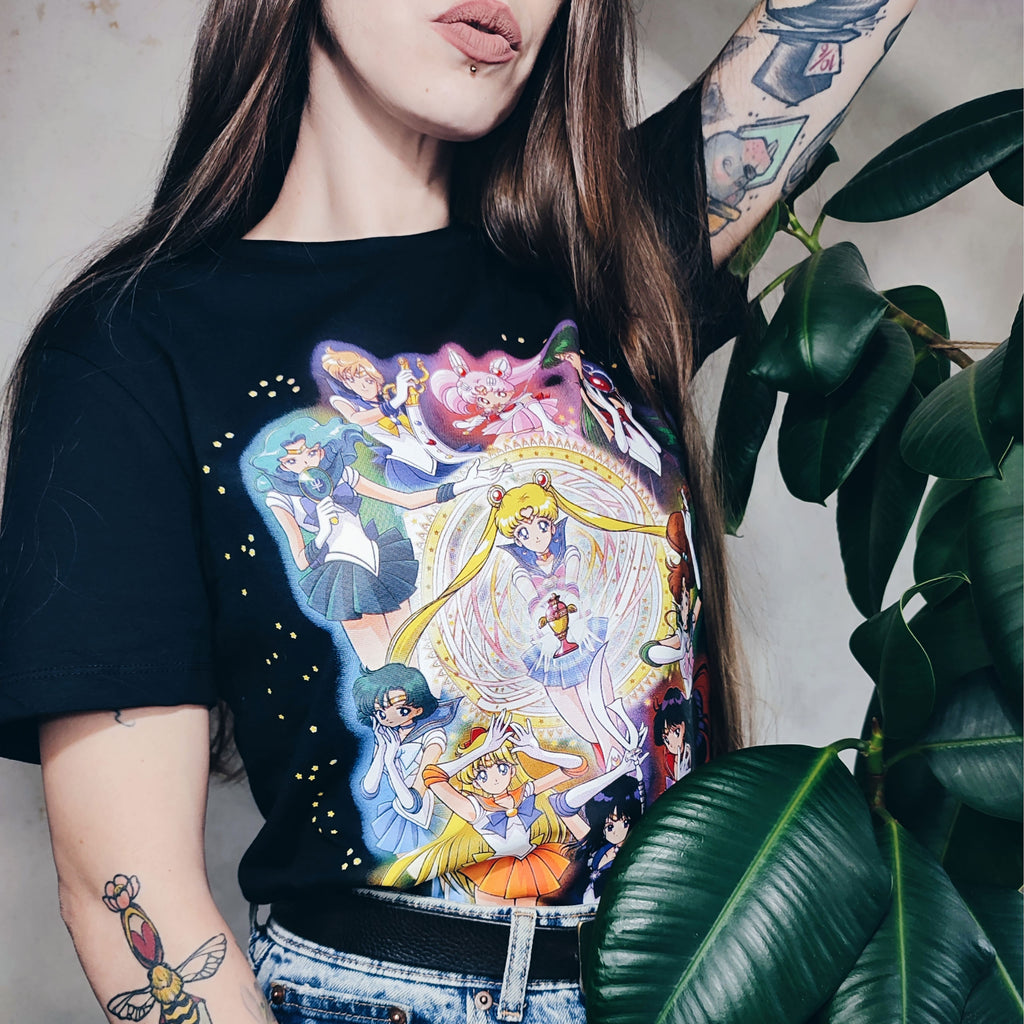 Image produit Sailor Moon - T-shirt d'équipage noir