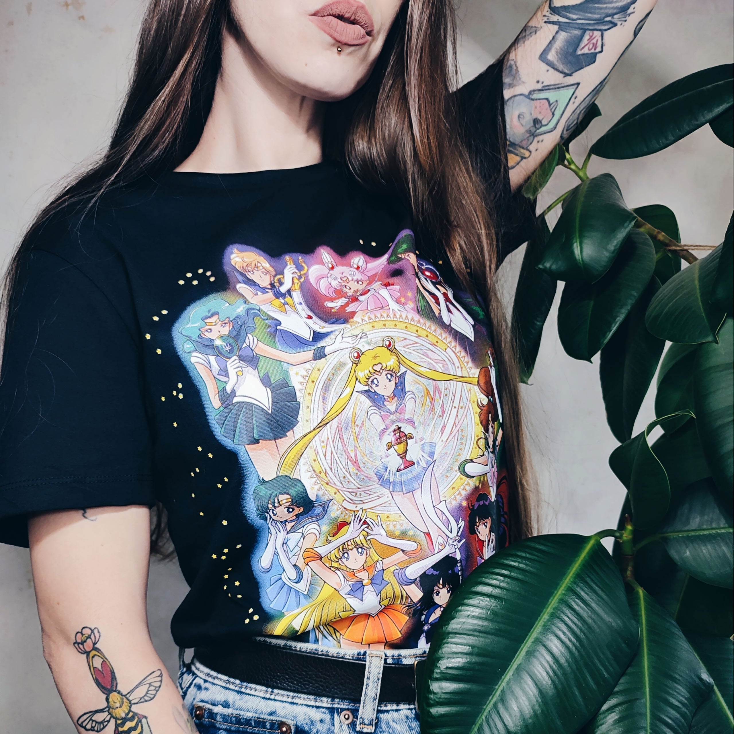 Image produit Sailor Moon - T-shirt d'équipage noir