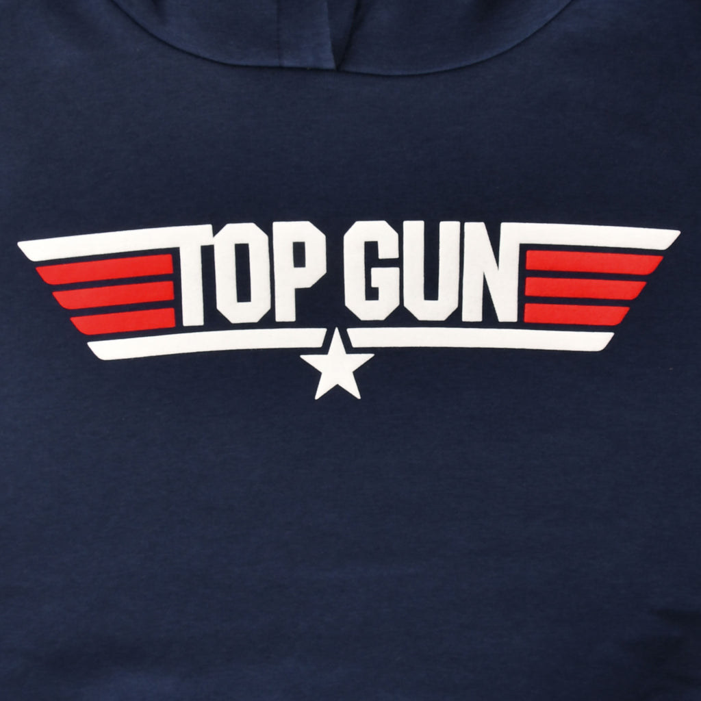Image produit Top Gun - Sweat à capuche logo bleu