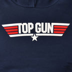 Image produit Top Gun - Sweat à capuche logo bleu