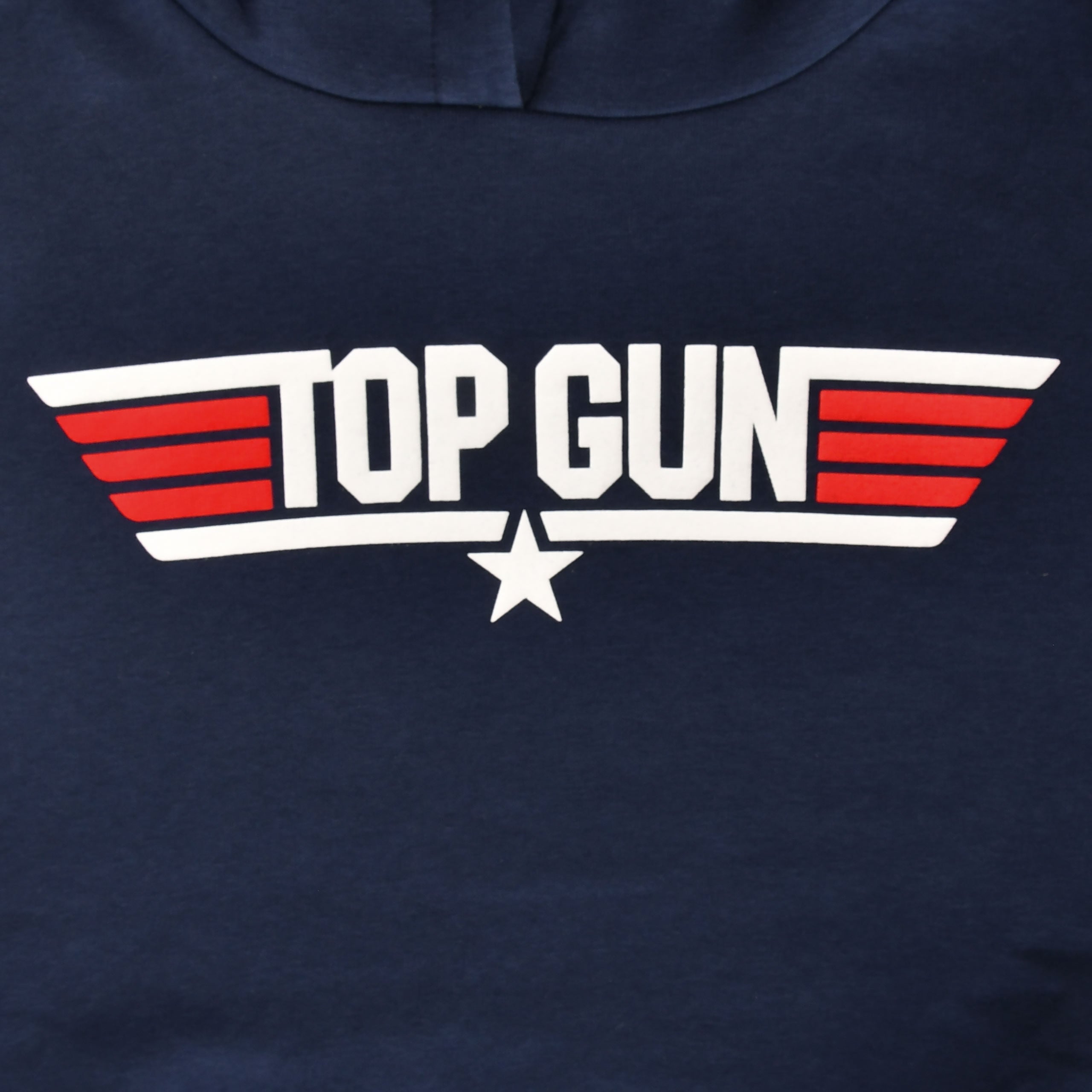 Image produit Top Gun - Sweat à capuche logo bleu