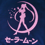 Image produit Sailor Moon - Sweat à capuche Silhouette bleu