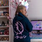 Image produit Sailor Moon - Sweat à capuche Silhouette bleu