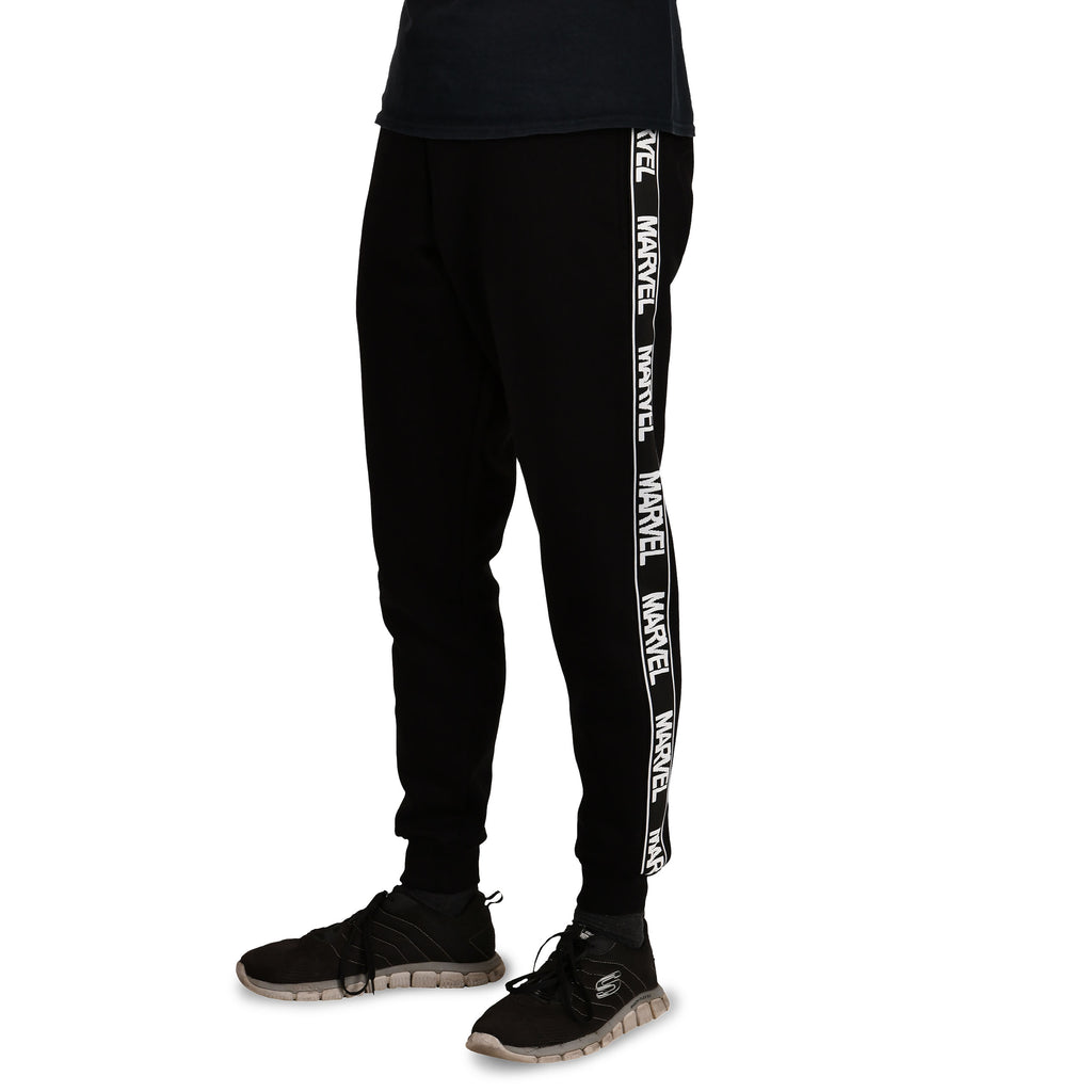Image produit Marvel - Pantalon de sweat logo noir