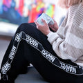 Image produit Marvel - Pantalon de sweat logo noir