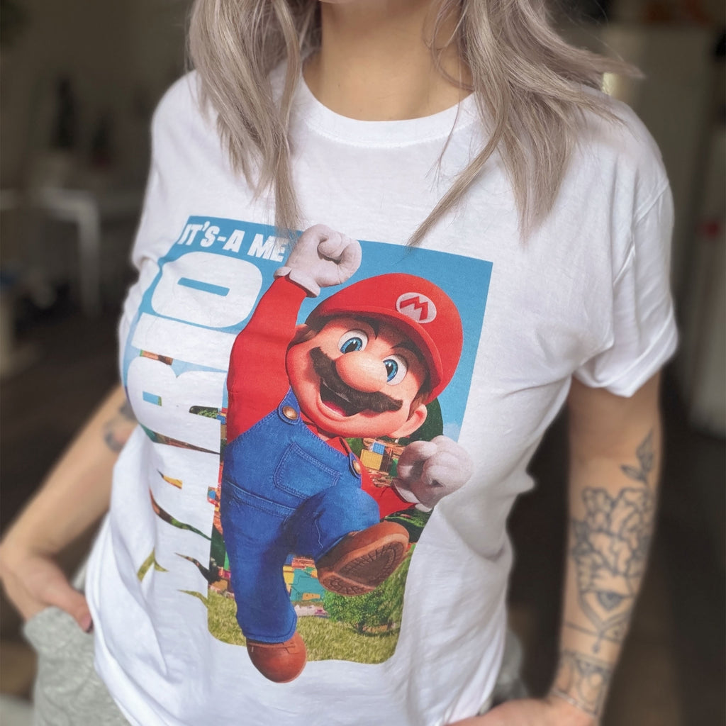 Image produit Super Mario - It's A Me Mario T-shirt blanc