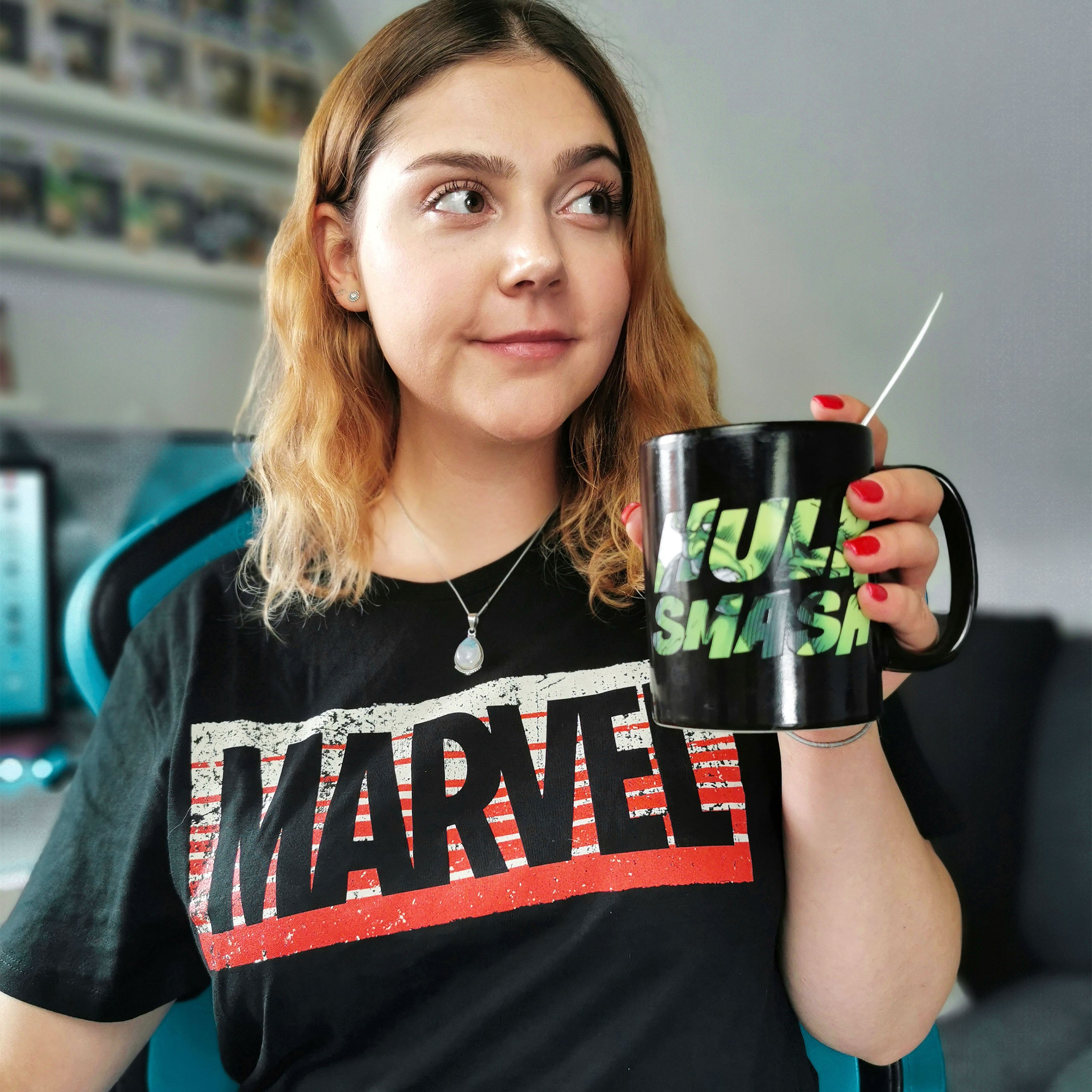 Image produit Marvel - T-shirt logo Guardians noir