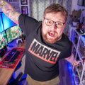 Image produit Marvel - T-shirt logo Guardians noir
