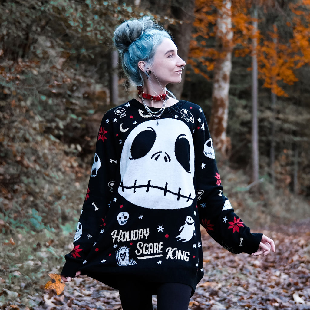 Image produit Nightmare Before Christmas - Pull tricoté Jack Skellington