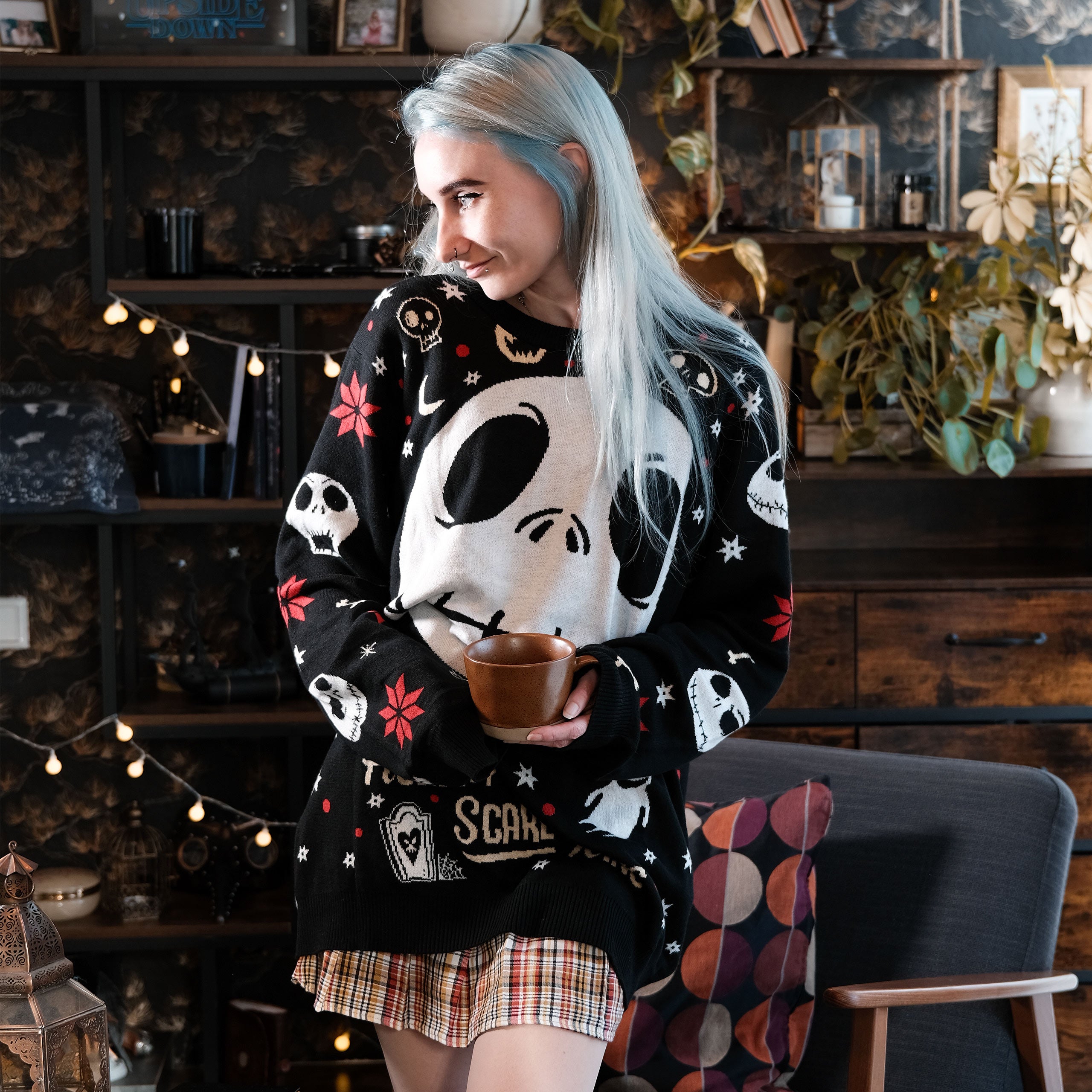 Image produit Nightmare Before Christmas - Pull tricoté Jack Skellington