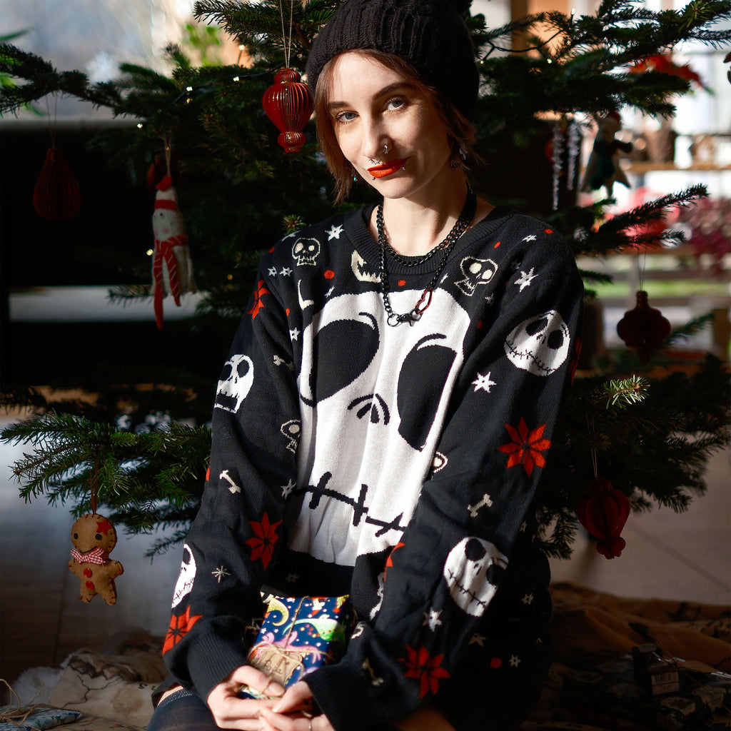 Image produit Nightmare Before Christmas - Pull tricoté Jack Skellington