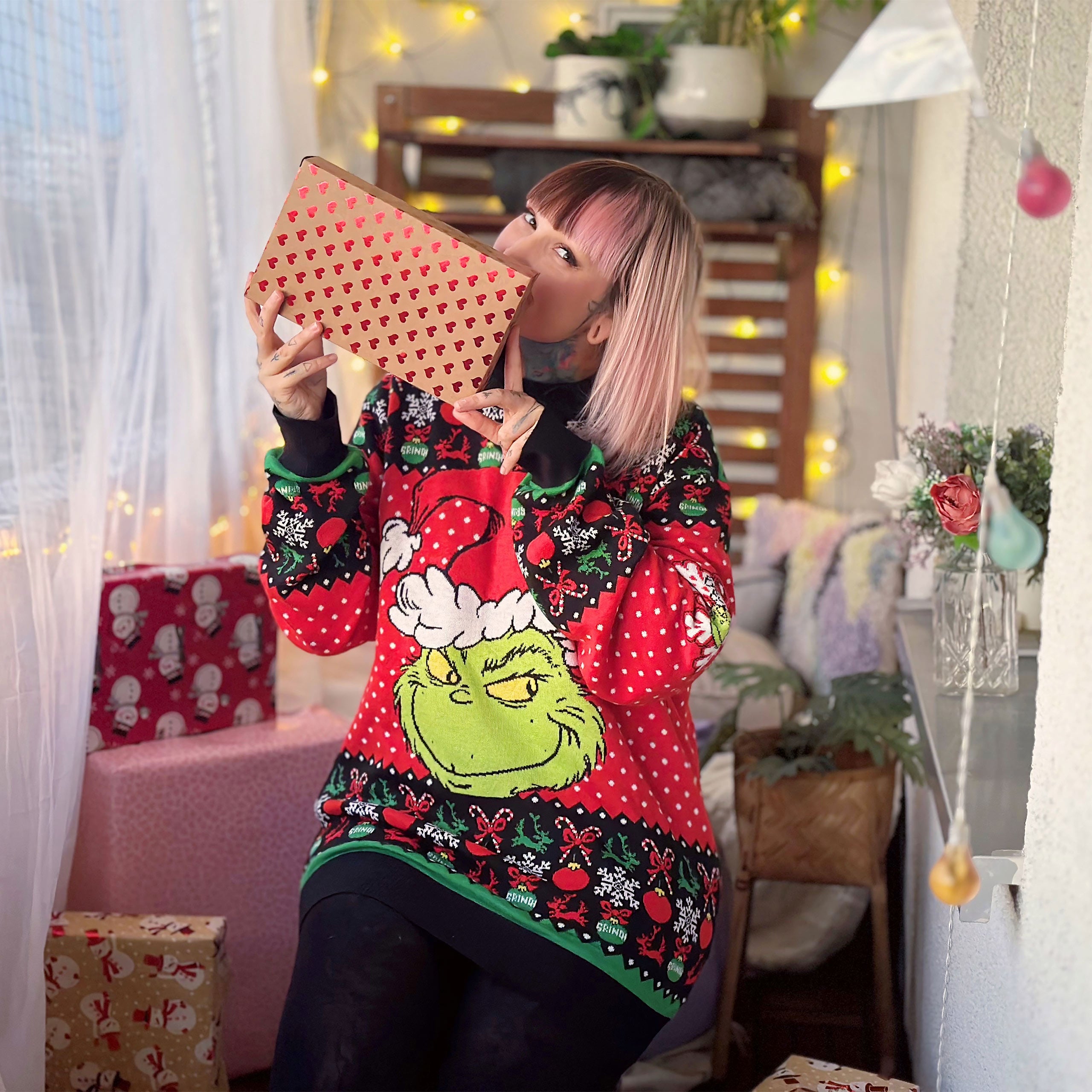 Image produit Le Grinch - Pull en tricot Christmas Grinch