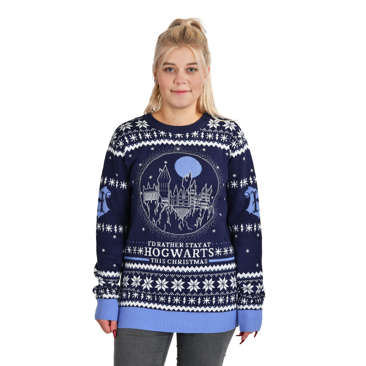 Image produit Harry Potter - Pull tricoté Château de Poudlard