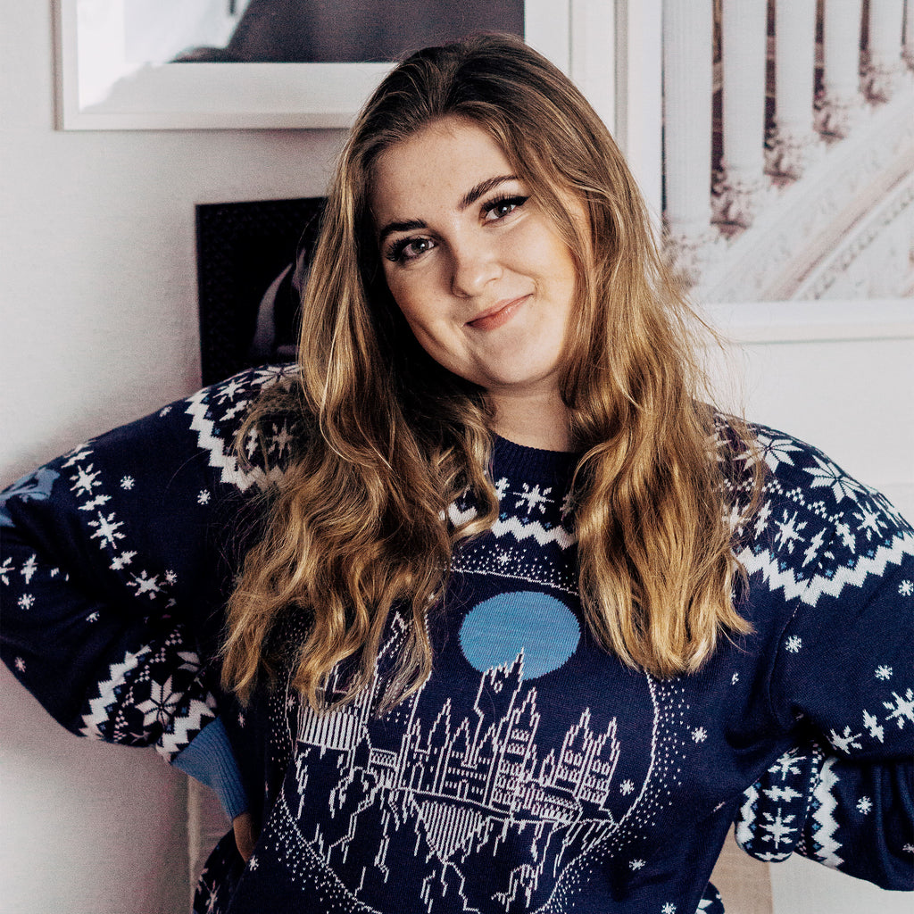 Image produit Harry Potter - Pull tricoté Château de Poudlard