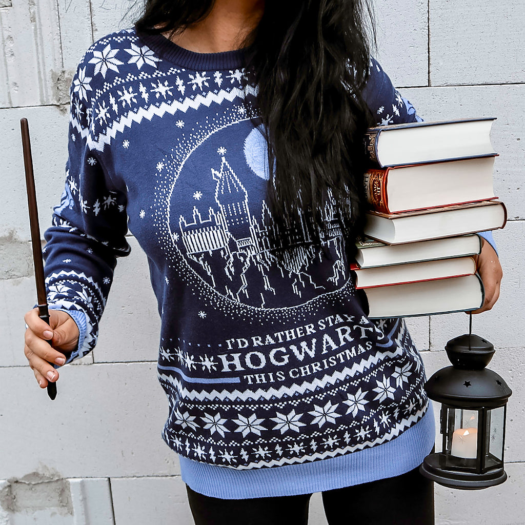 Image produit Harry Potter - Pull tricoté Château de Poudlard
