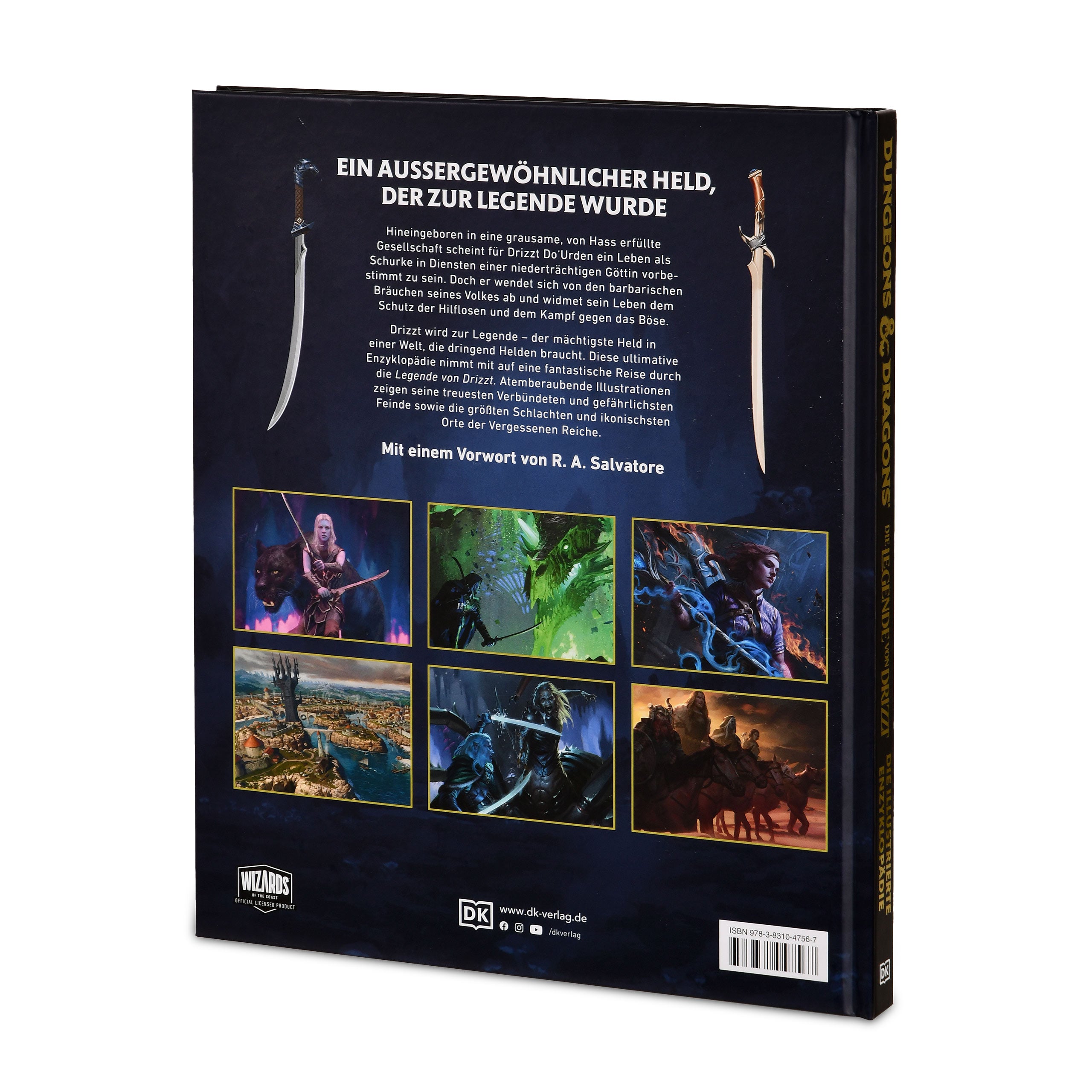 Product image Dungeons & Dragons - The Legend of Drizzt Illustrated Encyclopedia